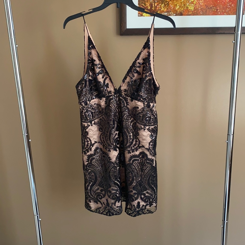 Free people night shimmers dress size 2